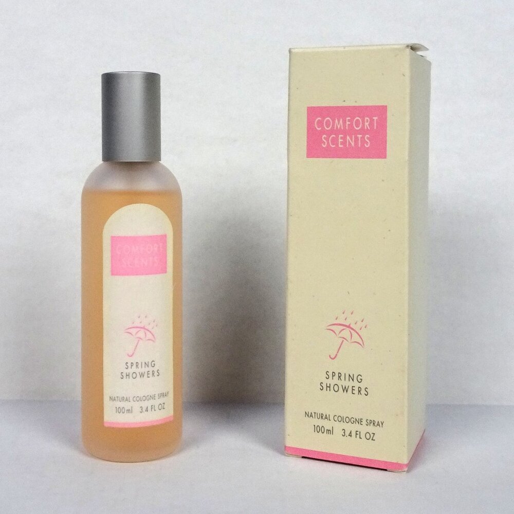 Avon Comfort Scents Spring Showers Natural Cologne Spray Fragrance 3.4 oz NOS